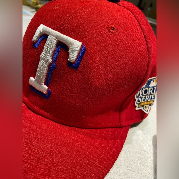 Texas Rangers MLB 2010 World Series Ball Cap - Picture 2 of 6